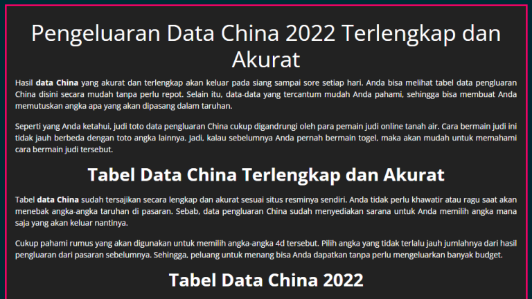 data china